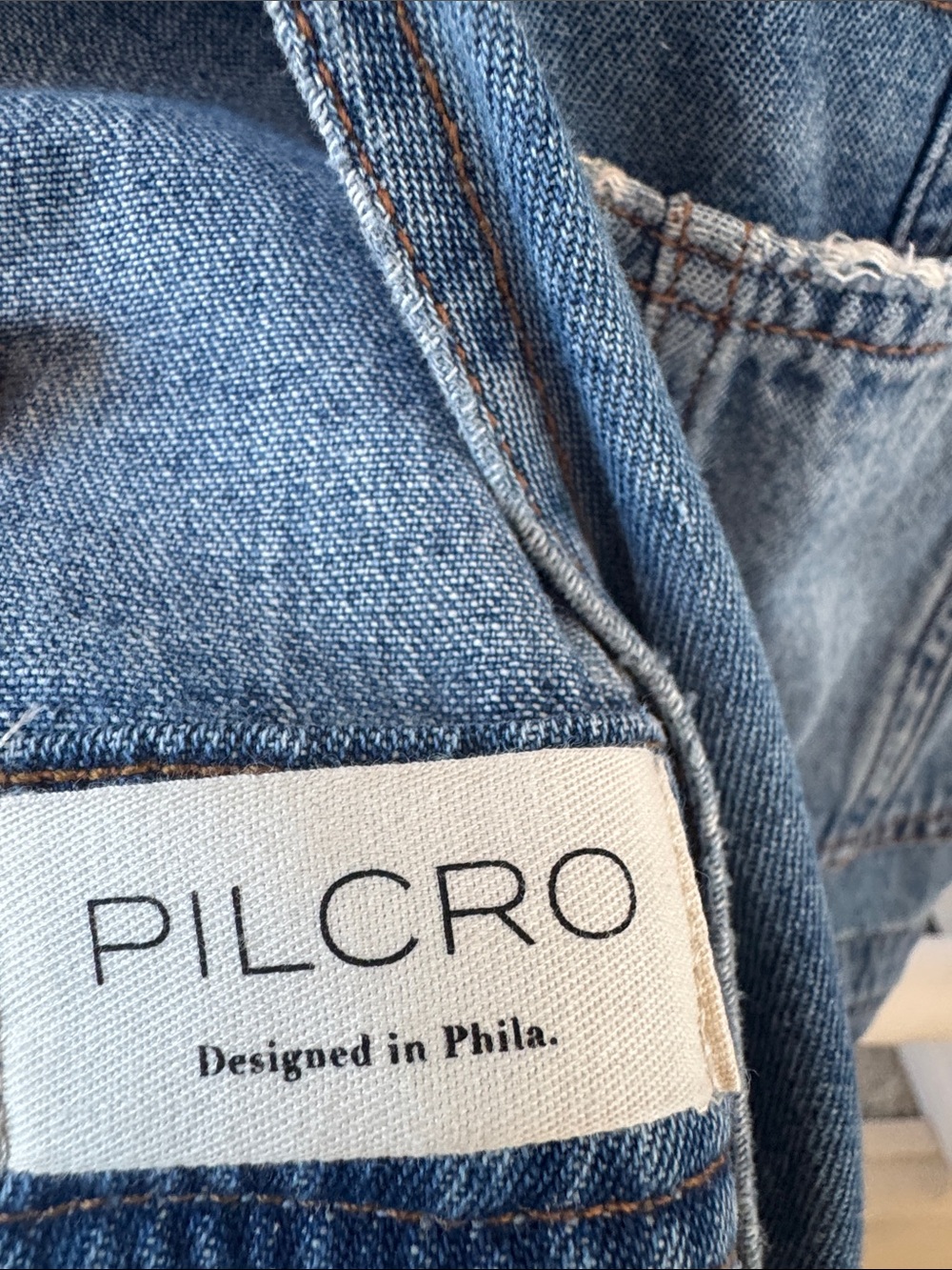 Anthropologie Light Blue Denim Overall Dress - Picture 7 of 11